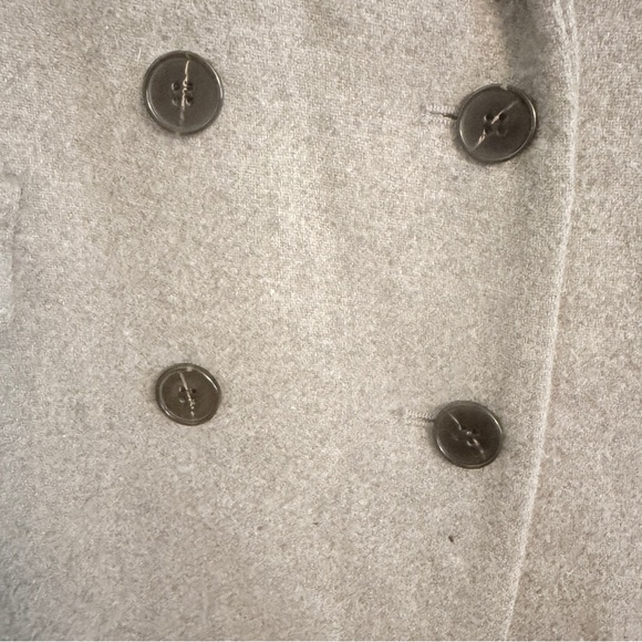 Zara Gray Pea Coat - Picture 2 of 6
